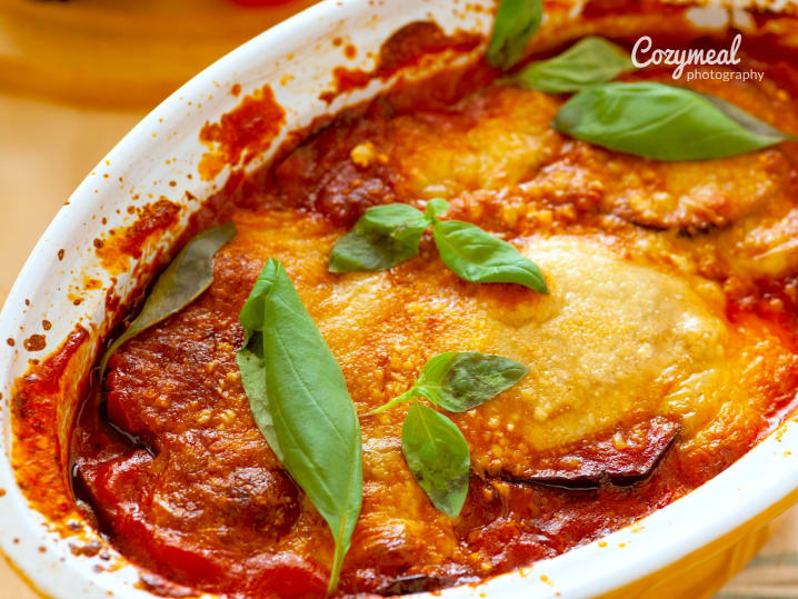 classic eggplant parmigiana