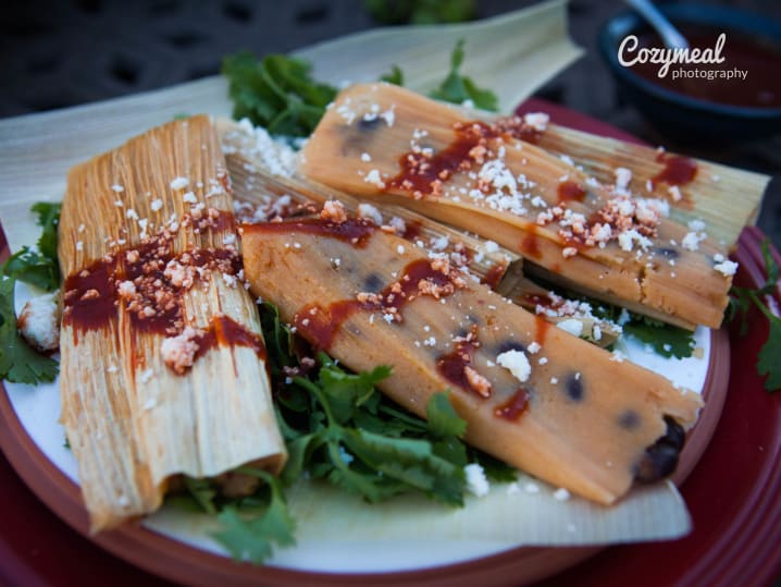 Trio of tamales