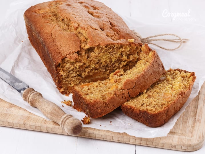 pumpkin olive spiced loaf