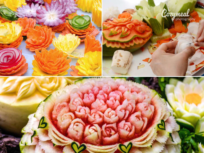 Team Building Cooking Class - Fruit & Vegetable Carving in Dallas: Team Building Cooking Class   Carve and Create  Edible Art