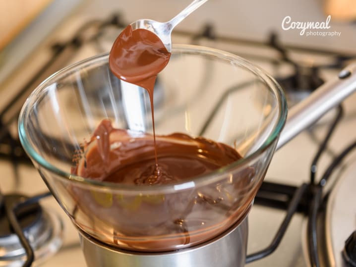 melting chocolate