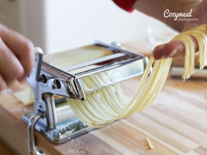 Pasta making photo