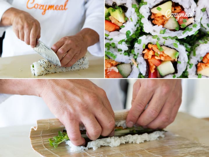 Cooking Class   vegan sushi