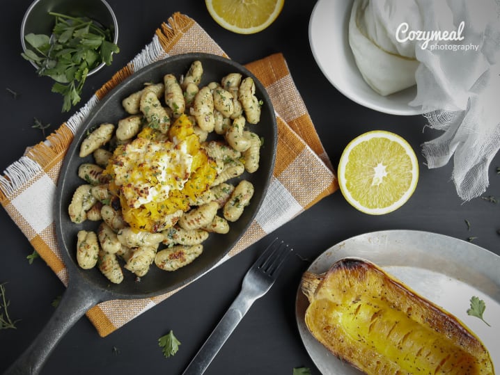 squash and gnocchi