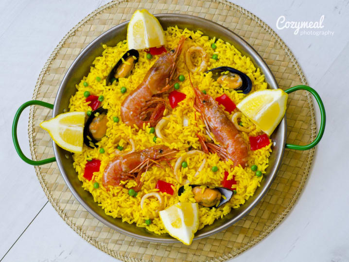 seafood paella