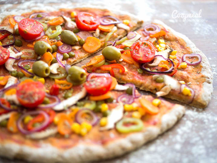 vegetable pizza