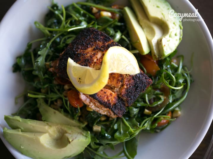 blackened salmon