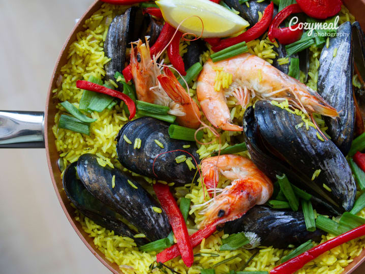seafood paella