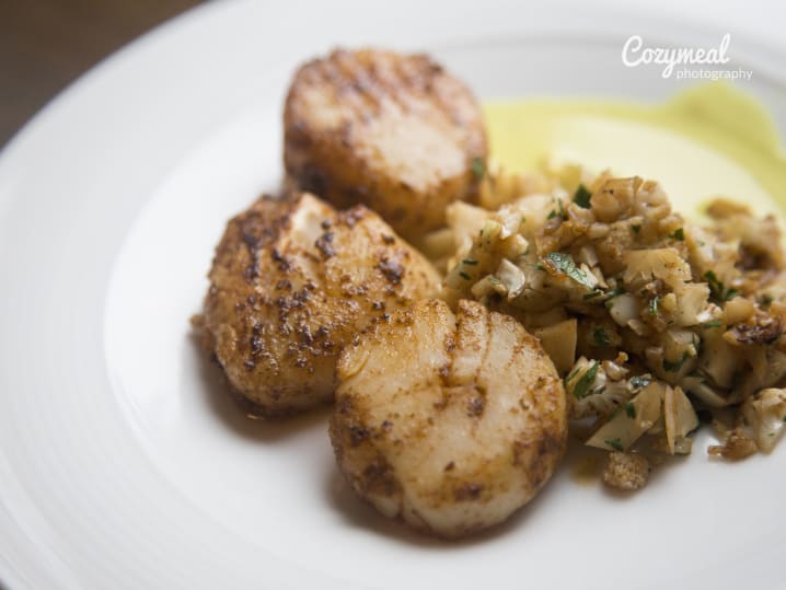 Berbere Crusted Scallops