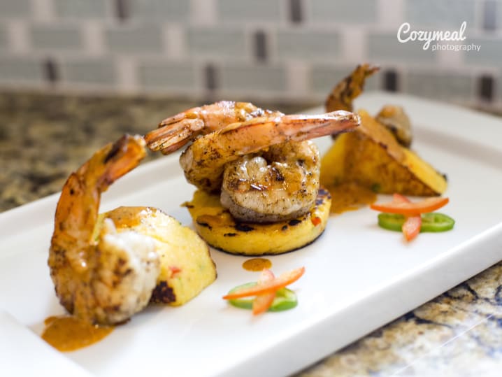 bbq shrimp with grits