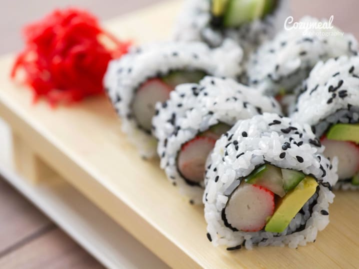 california sushi roll