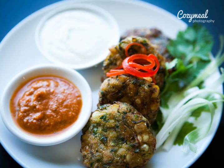 Corn Zucchini Fritters