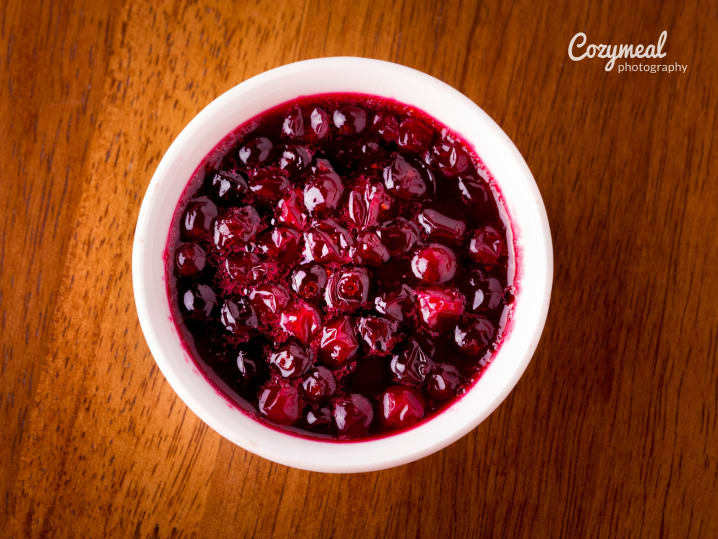 cranberry sauce