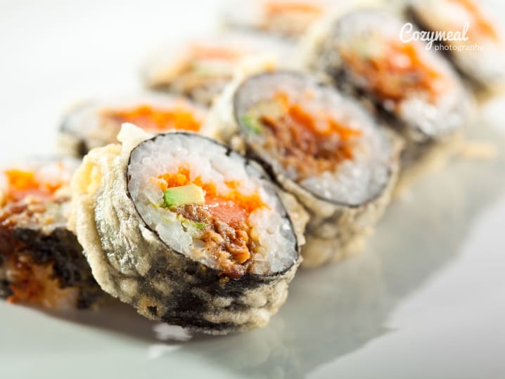 crispy tempura sushi