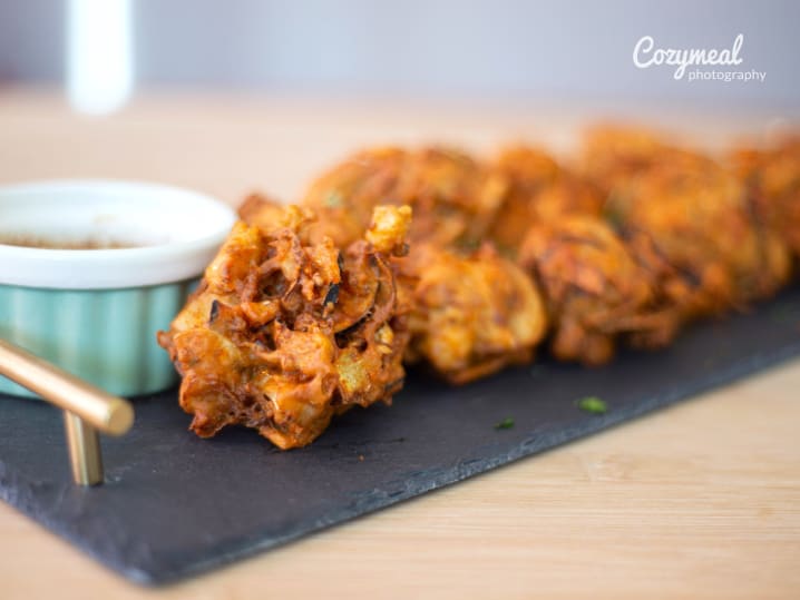 crispy vegetable pakoras