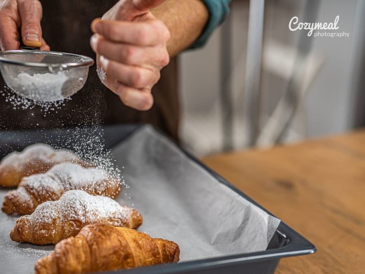 croissant making