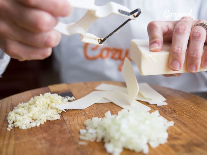 cutting cheese