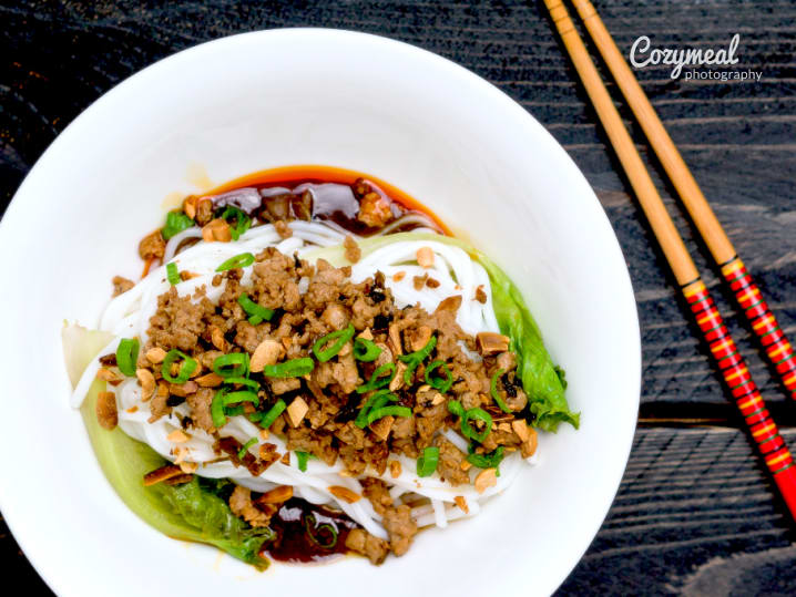 Cooking Class - Chinese Scratch Cooking in East Bay: dan dan noodles