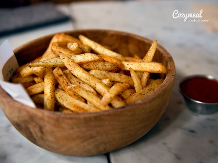 double fried french fries