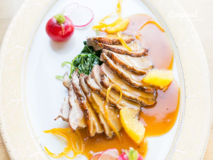 duck with orange sauce