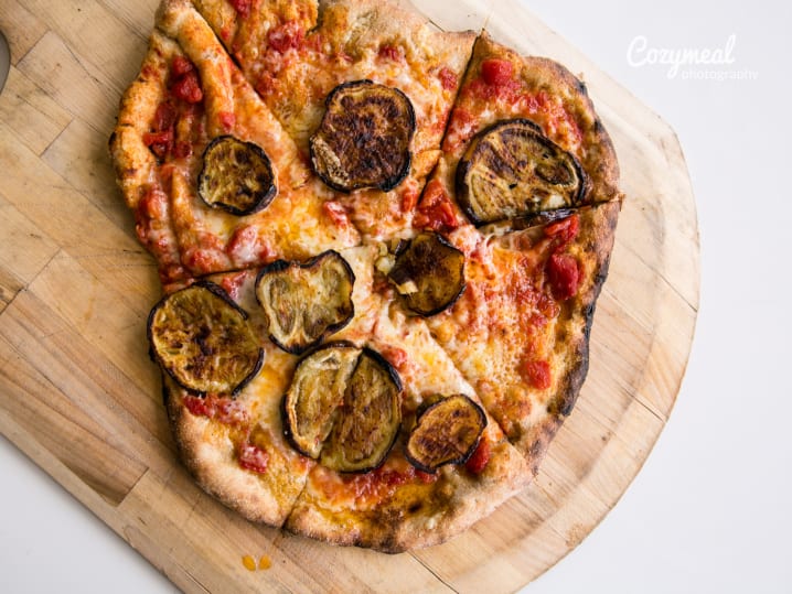 eggplant pizza