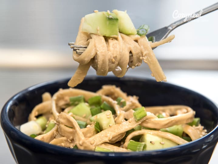 emily Soba Noodles with Spicy Peanut Sauce