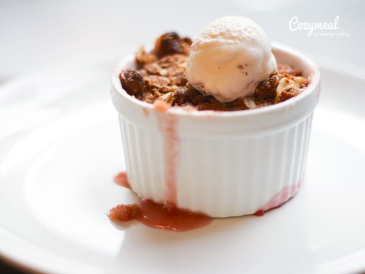 Blackberry Crumble