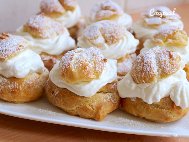 french cream puffs