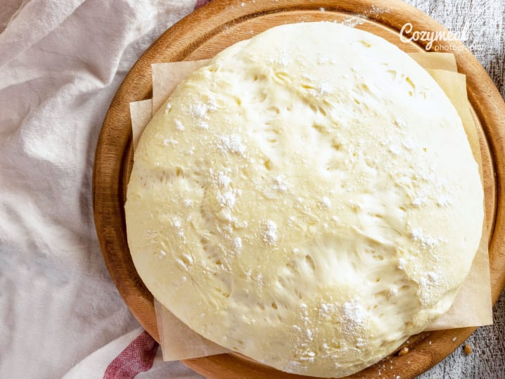 fresh homemade bread dough