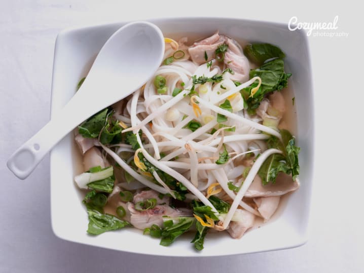 fresh pho soup