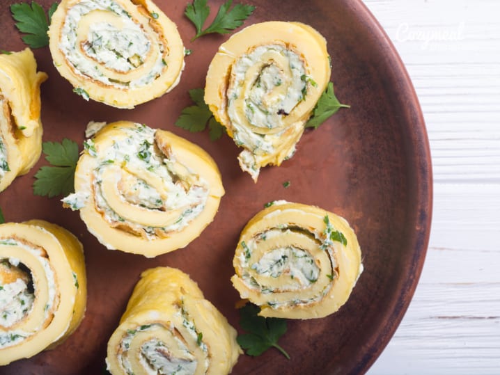 frittata roll up