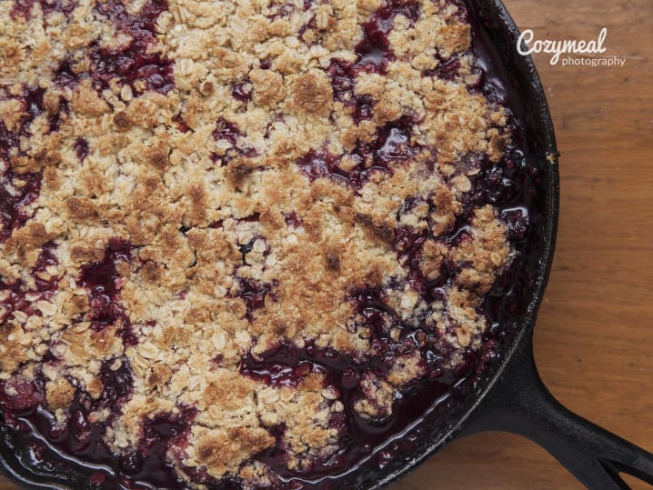 fruit crumble