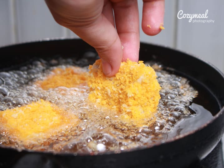 frying chicken