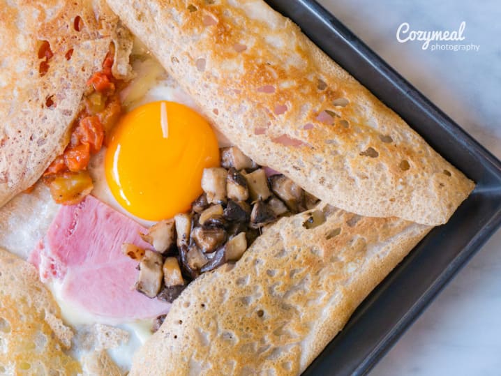 galette bretonne or buckwheat crepe