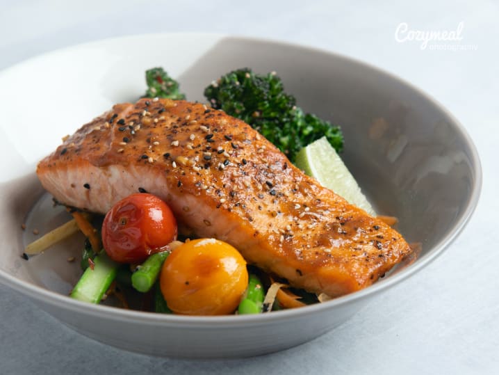 ginger soy sauce salmon