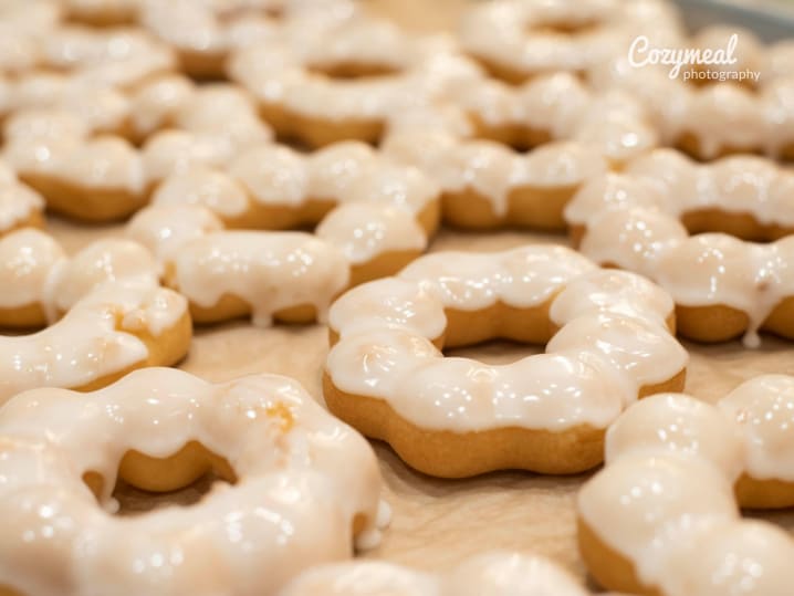 just glazed mochi donuts