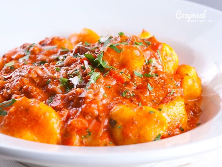 gnocchi with tomato sauce