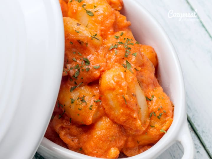 gnocchi with vodka sauce