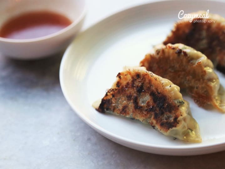 handmade gyoza