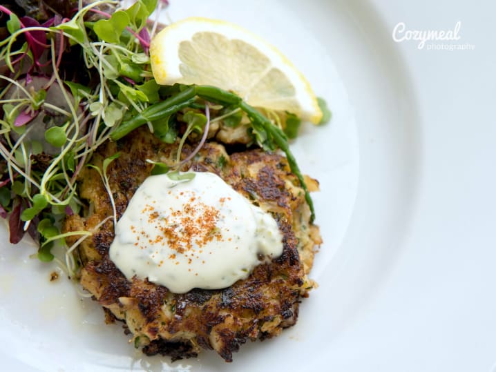 heart of palm vegan crab cake
