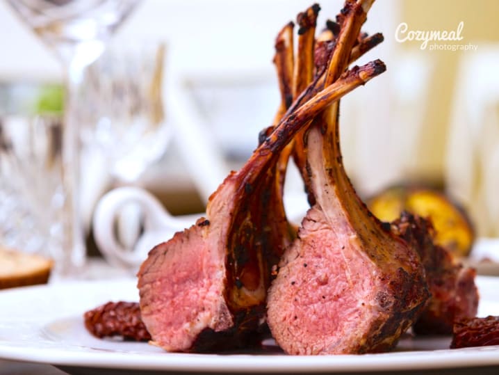 herb crusted Rack of Lamb