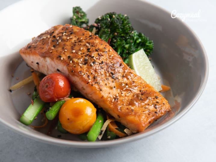 hoisin glazed salmon