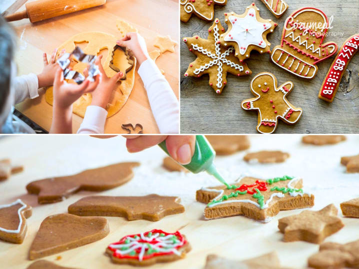 holiday cookie decorating hero image