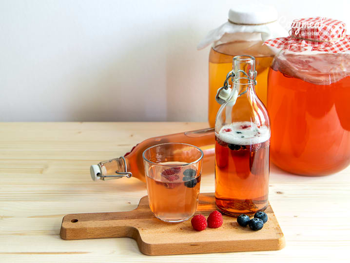 homemade kombucha