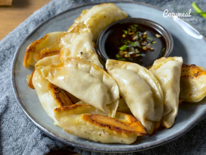 homemade potstickers