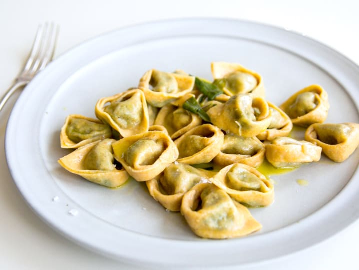 homemade tortellini