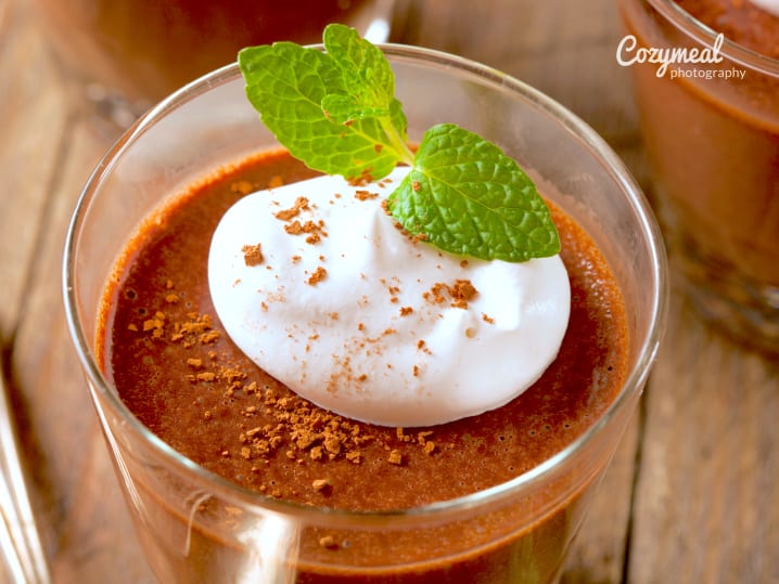 indulgent chocolate mousse