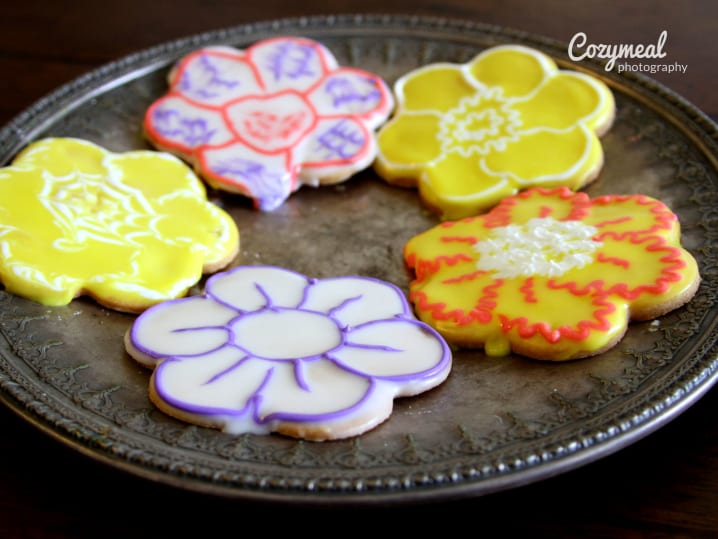 frosted sugar cookies