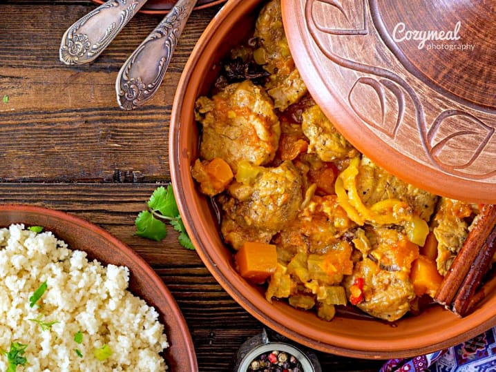 lamb tagine and couscous