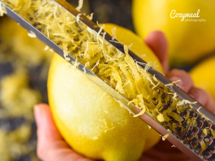 lemon zest